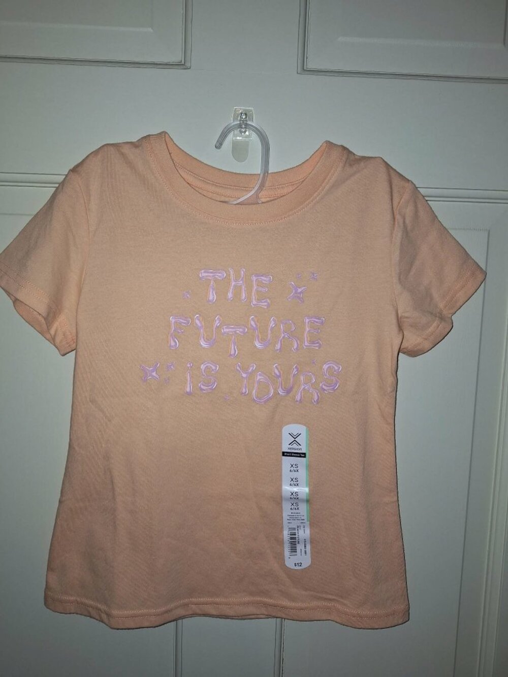 NWT Kids' Xersion Short Sleeve Shirt, Size 6/6X